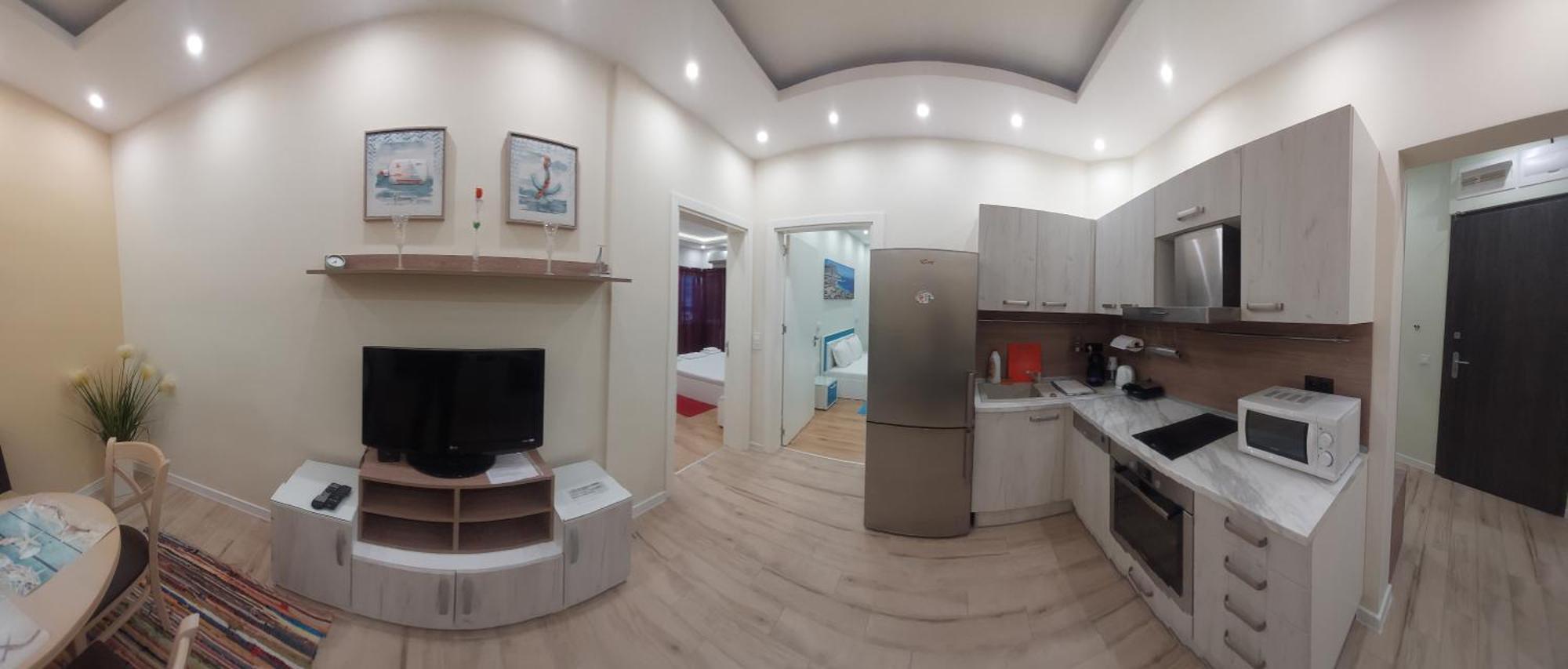Апартамент Pink & Blue - 2Bdr With Balcony - Wi-Fi Varna Exteriér fotografie